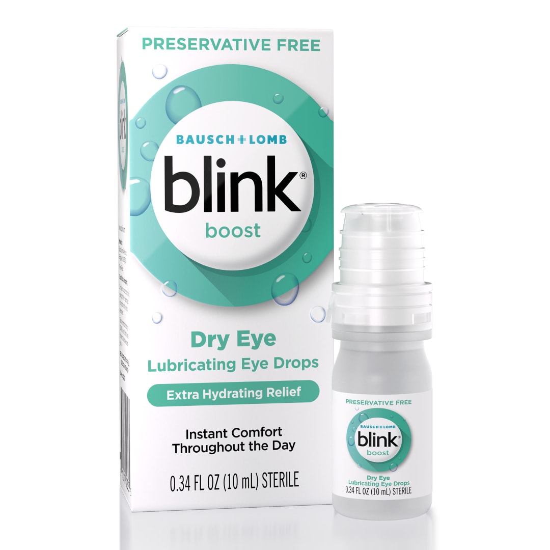 0.34 FL OZ (10mL) Blink Boost Preservative Free Lubricating Eye Drops
