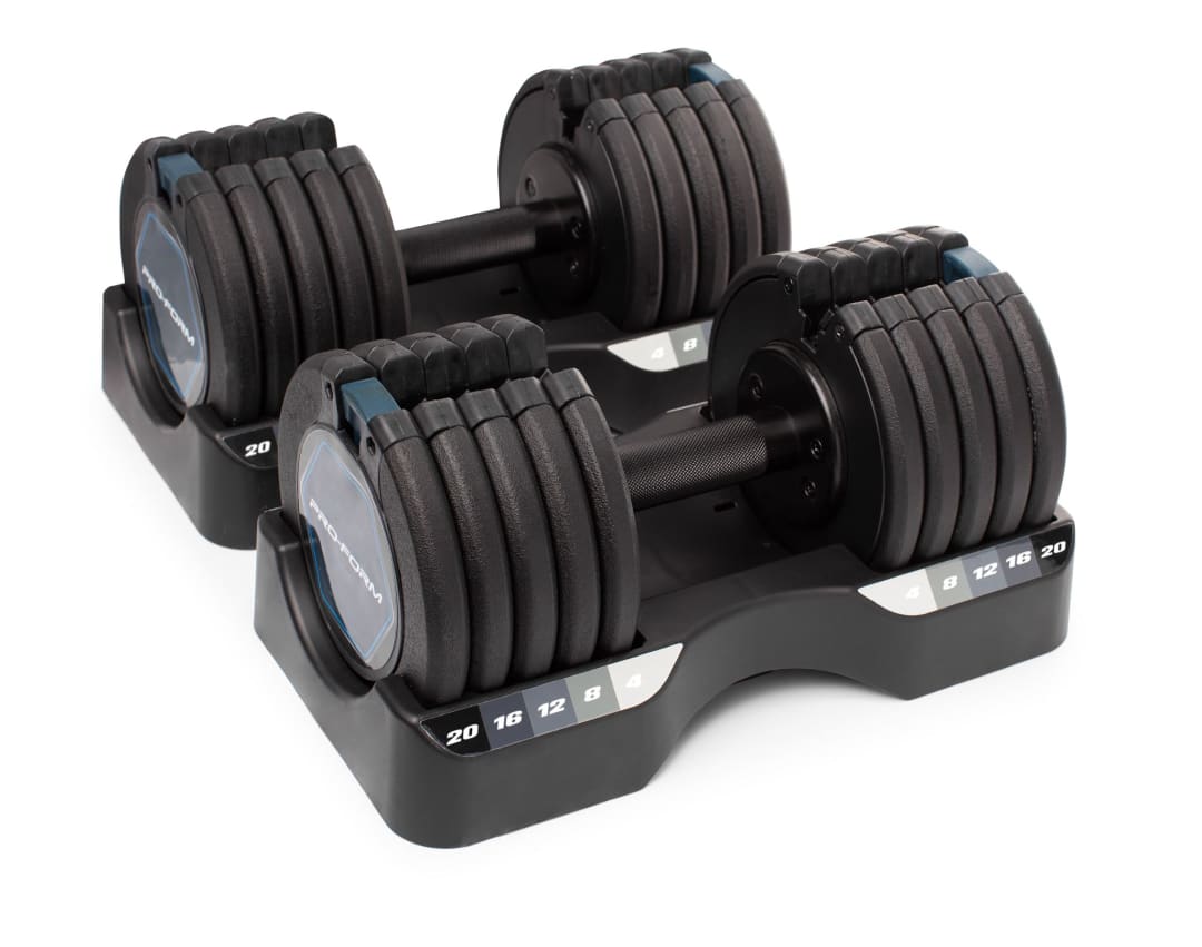 20 kg Select-A-Weight Dumbbell Set
