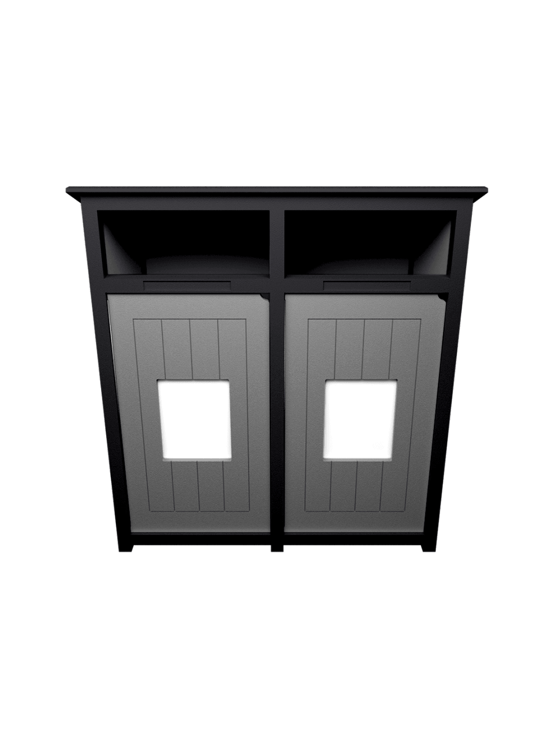  AURA - Double - Unit - Full - Black-Grey