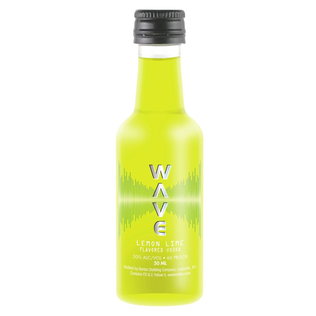 Wave Lemon Lime Vodka 50ml 60 Proof