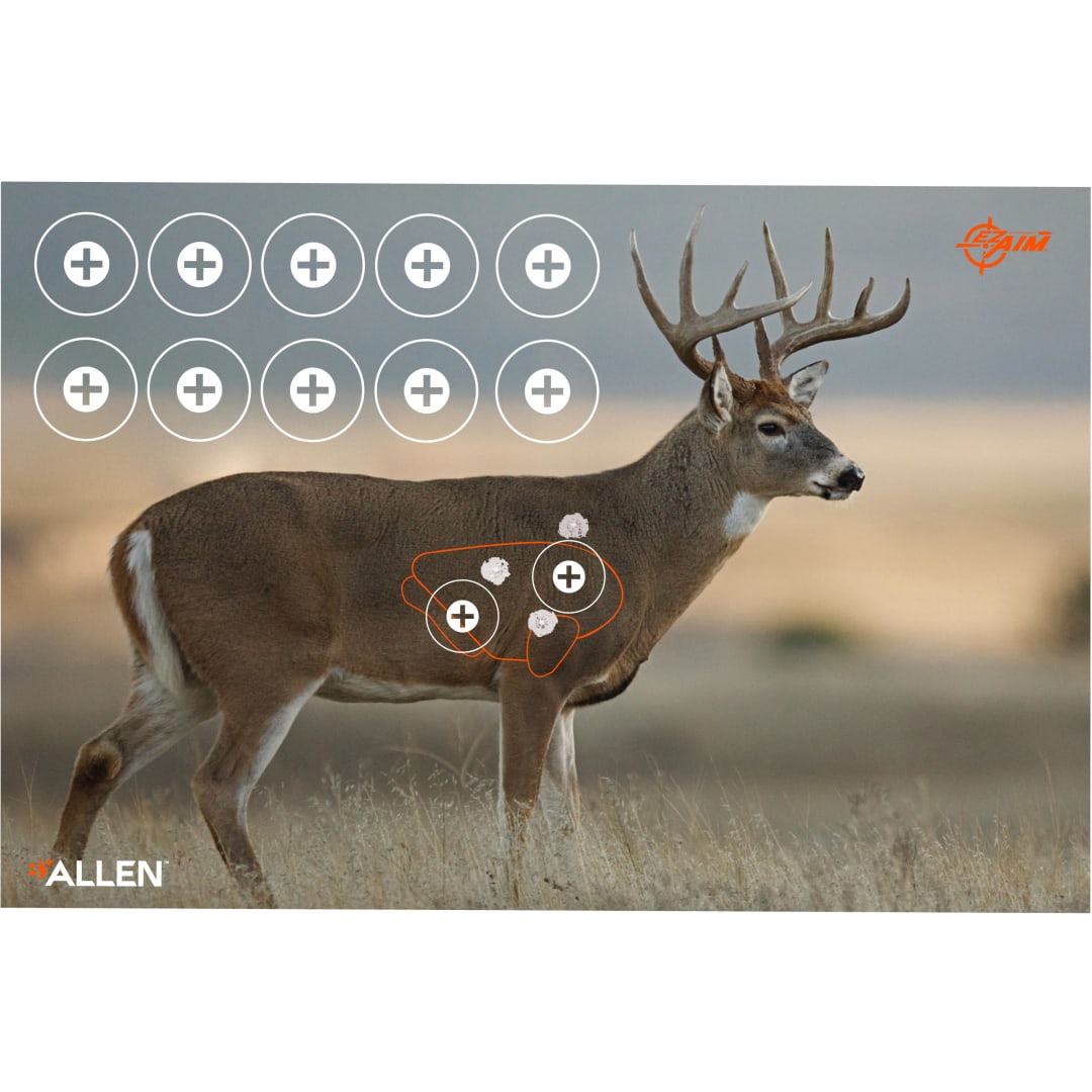 EZ Aim® Paper Shooting Targets, Whitetail, 23" x 35", 2-Pack