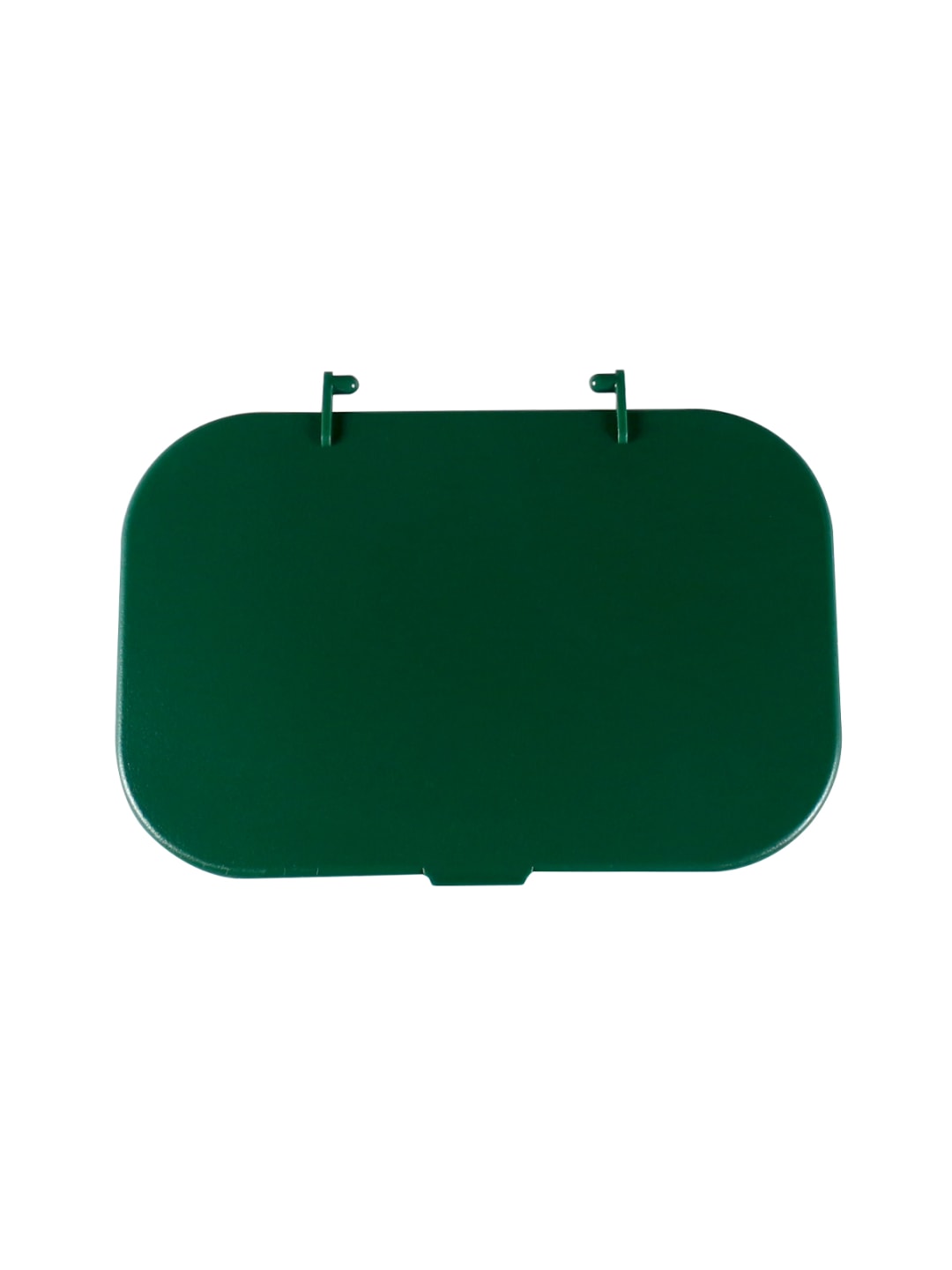  HANGING WASTE BASKET - Lid - Solid Lift - Dark Green