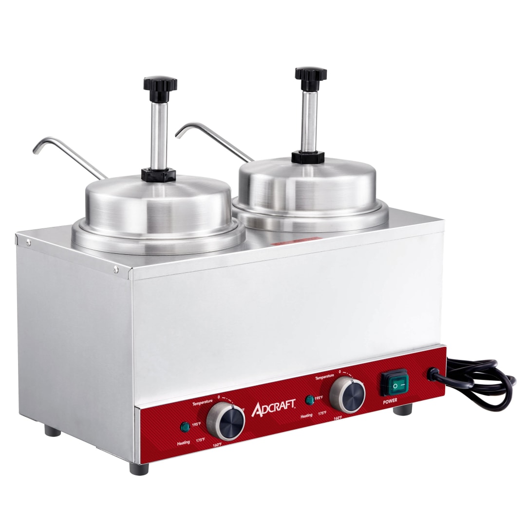 NCW2P120 - Topping Warmer with 2 Pumps