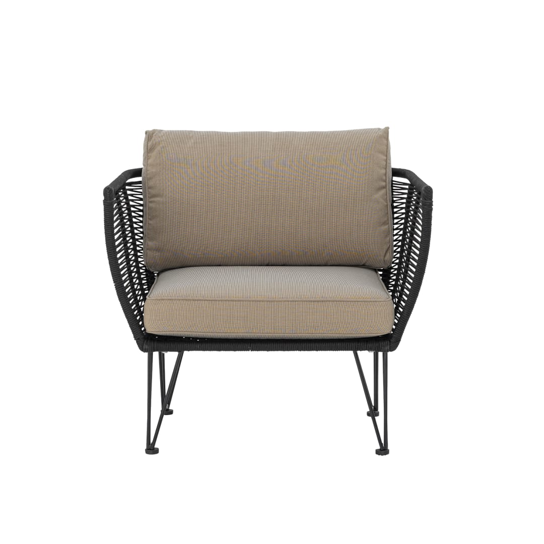 50255215 - Mundo Lounge Chair, Black, Iron STOCK: 47