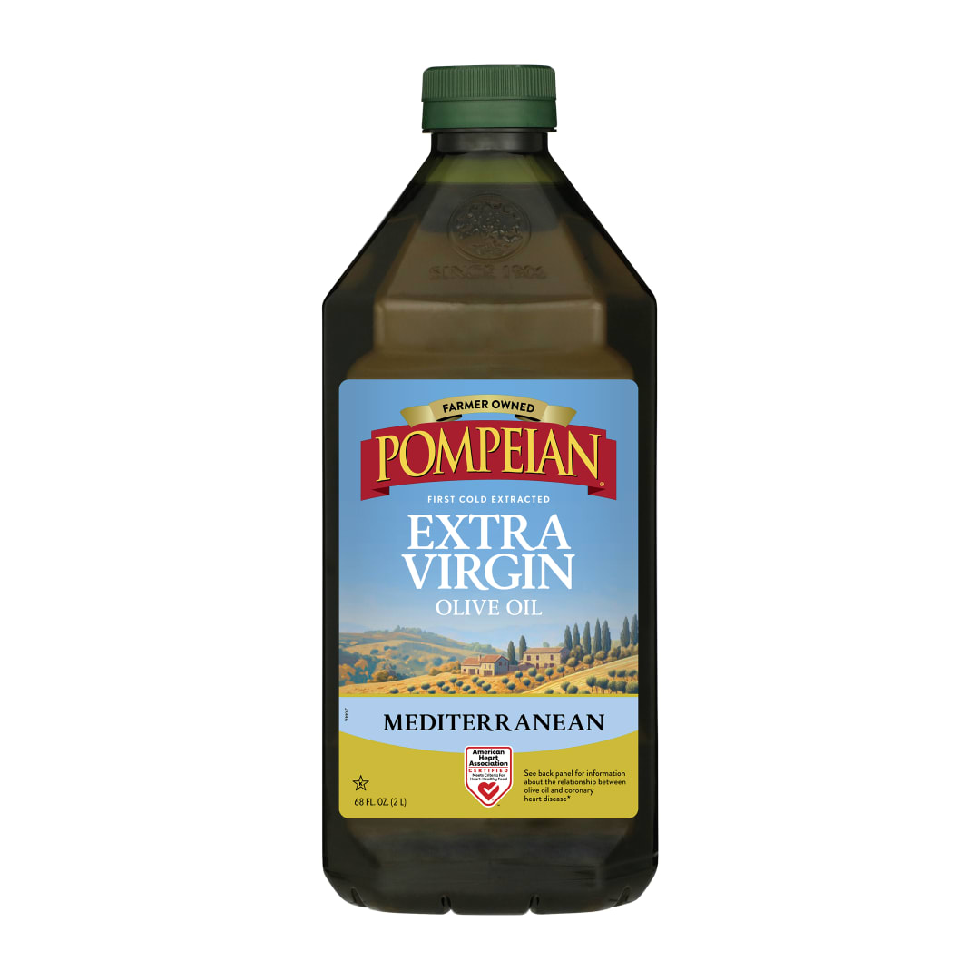 Pompeian Mediterranean Extra Virgin Olive Oil - 68 fl oz