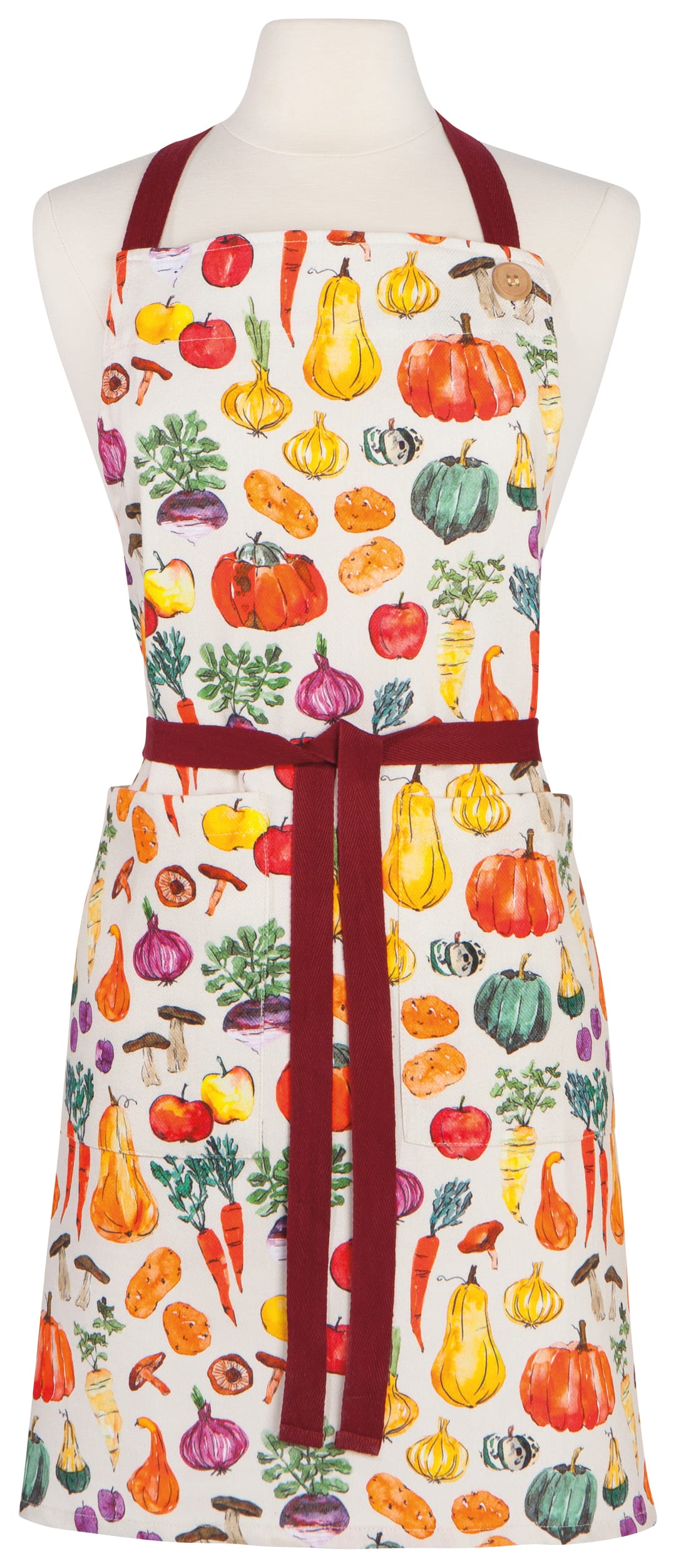 Veggie Stand Spruce Apron