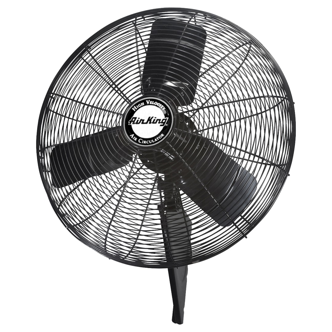 Air King 24" 1/4 HP Quiet Industrial Grade Oscillating Wall Mount Fan