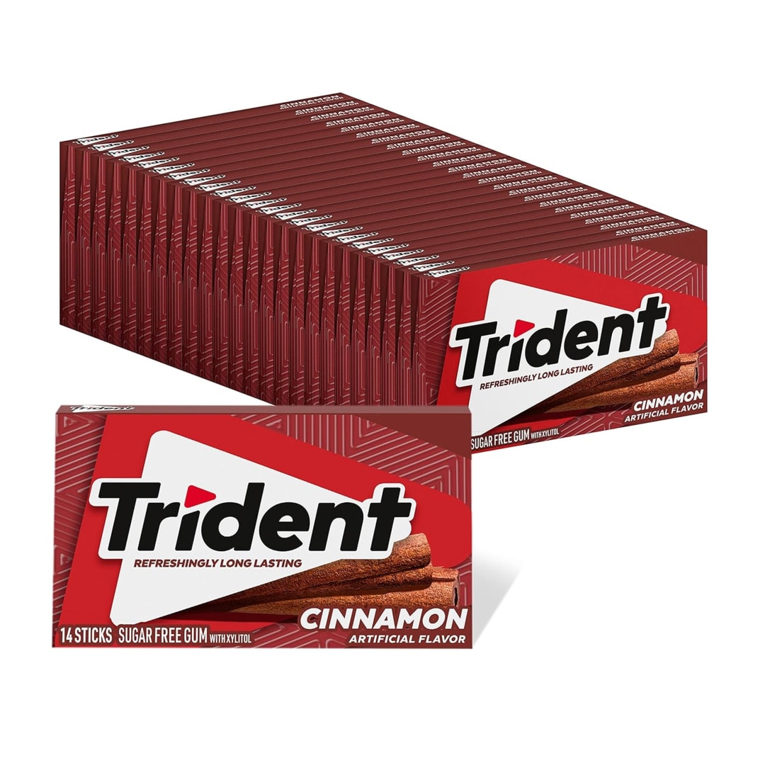 Trident Sugar Free Chewing Gum Cinnamon 336 pc E-Pack