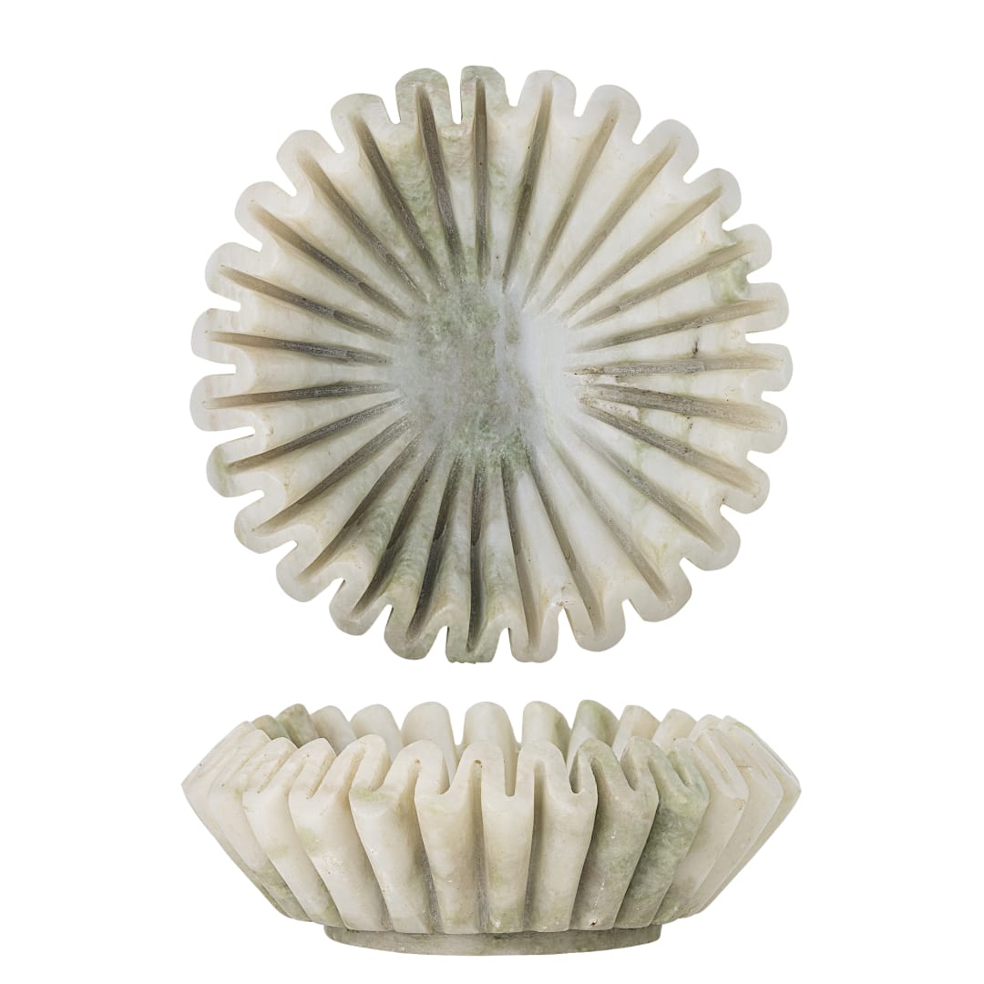 82069358 - Harmonia Bowl, Green, Marble STOCK: 300