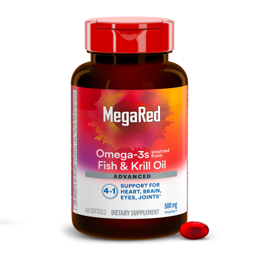 MEGARED® Advanced 4in1 2x Concentrated Omega - 500mg 12/140 ct.