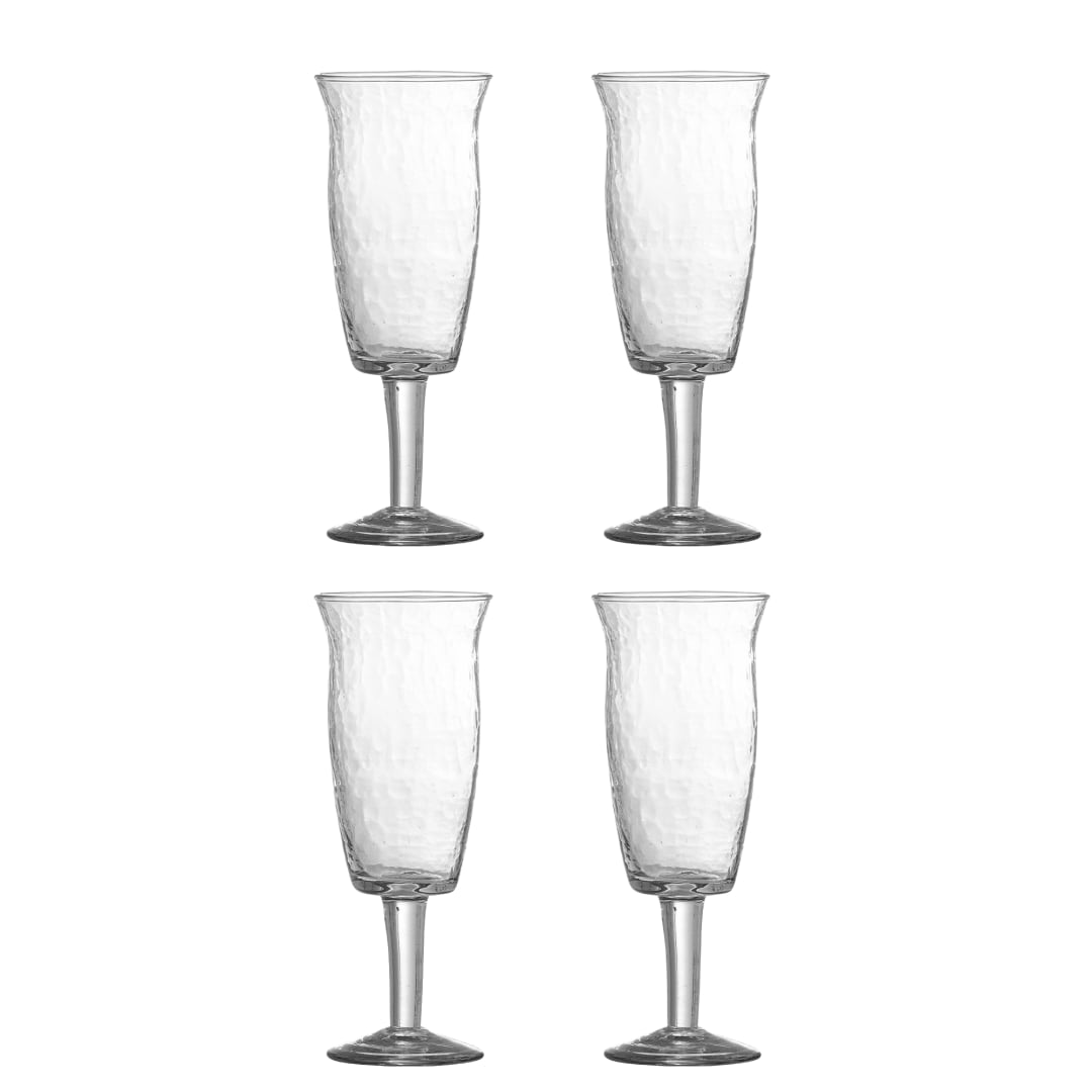 82068389 - Asha Wine Glass, Clear, Recycled Glass STOCK: 57