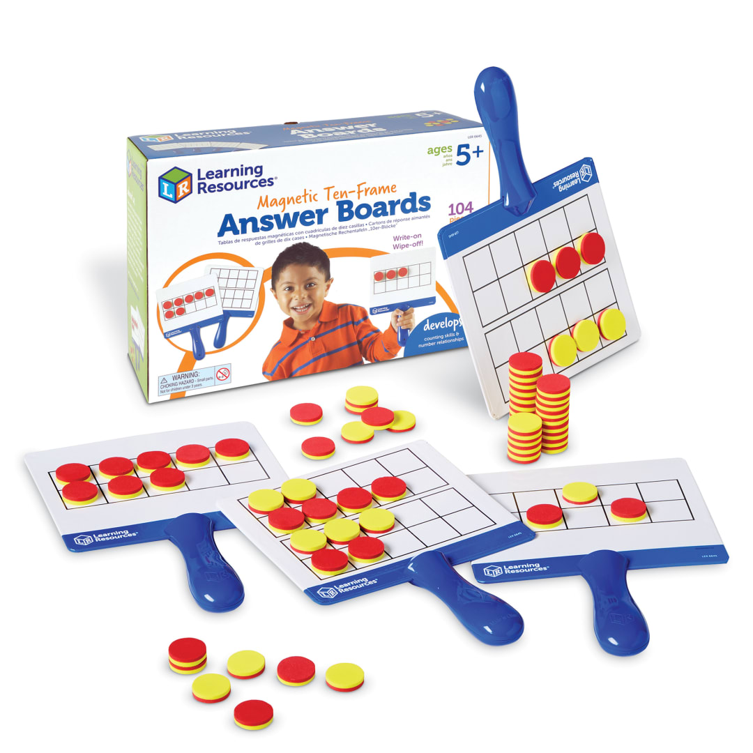 MAGNETIC TEN FRAME BOARDS