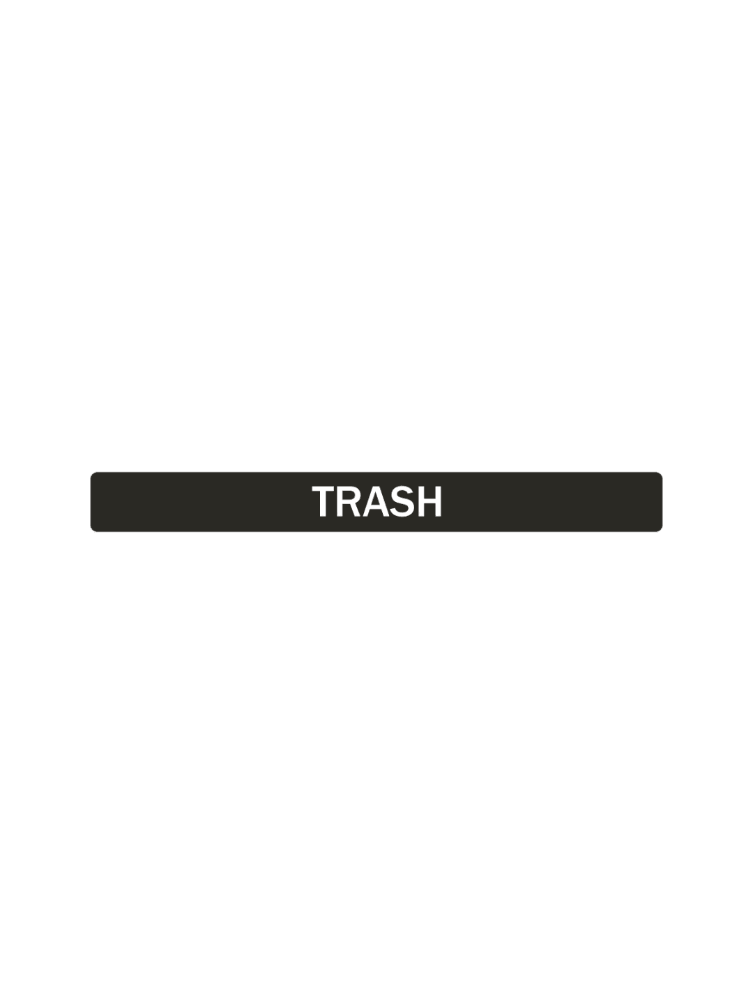 ASPYRE - Label - Trash - Black-White