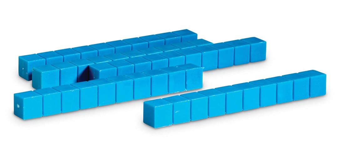 PLASTIC BASE TEN RODS (50 PC)