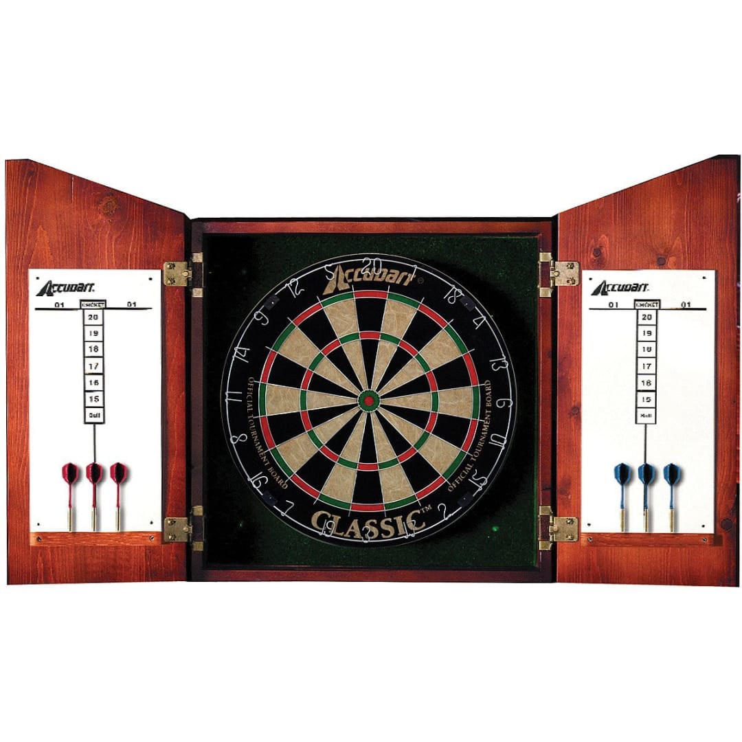 Accudart Union Jack Solid Wood