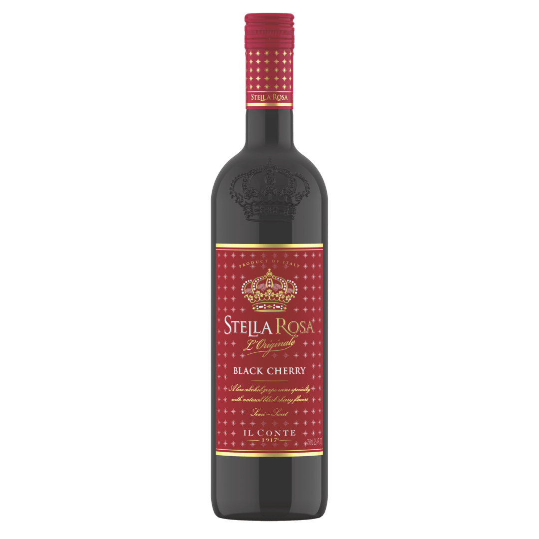 Stella Rosa Black Cherry Semi-Sparkling Red Wine 750 ml