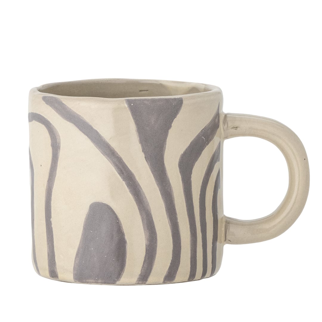 82060493 - Ninka Cup, Grey, Stoneware STOCK: 300