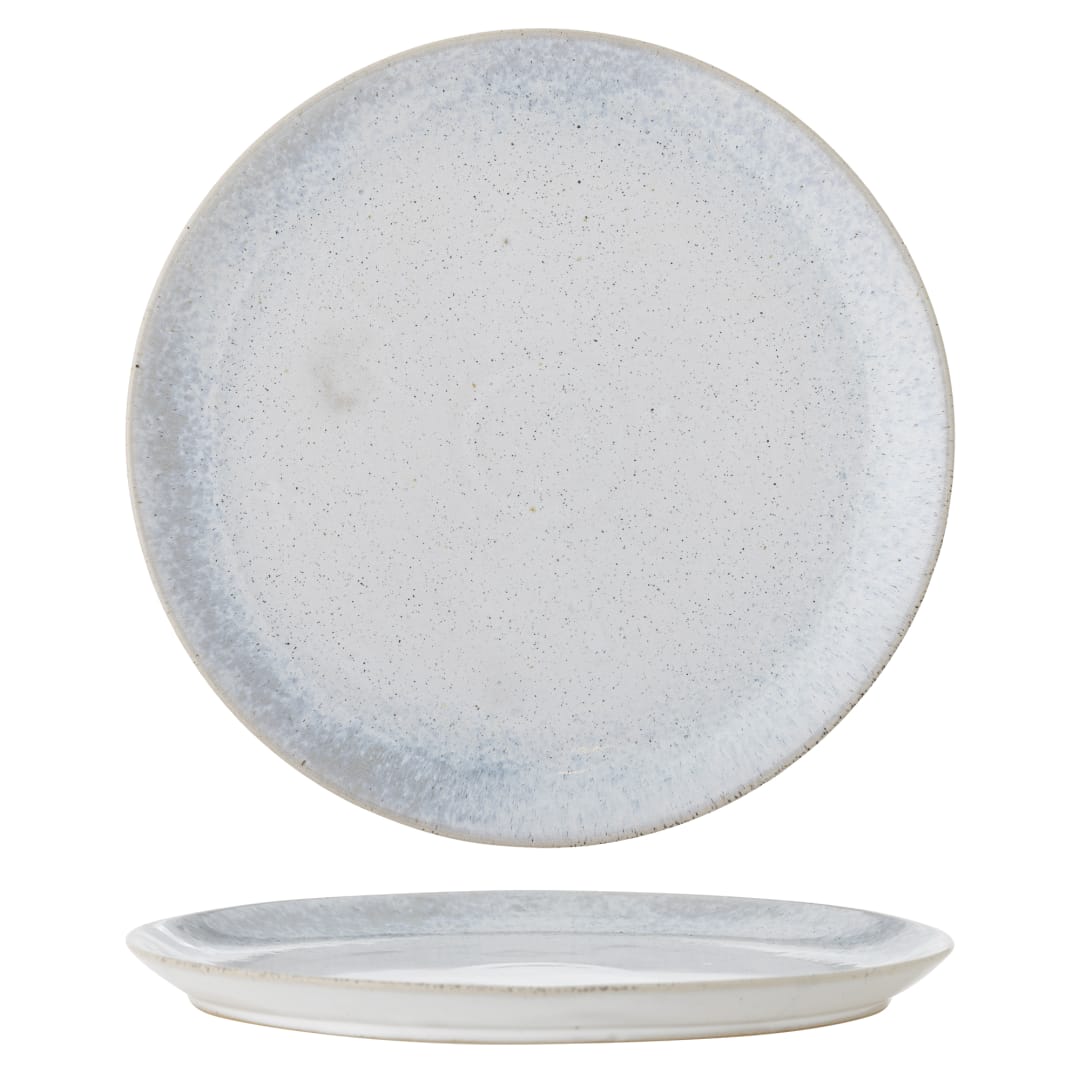 82061666 - Paula Plate, Blue, Stoneware STOCK: 300