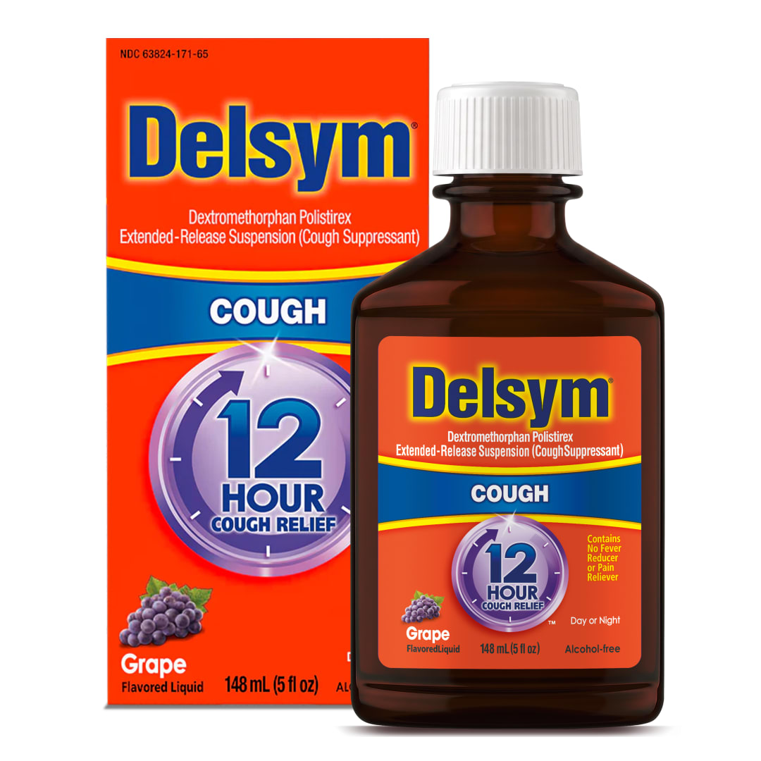 DELSYM® Adult Liquid - Grape 12/5 oz.