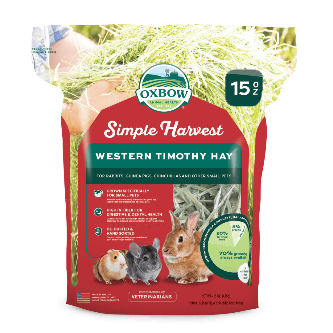 Oxbow Simple Harvest Western Timothy Hay, 15 oz