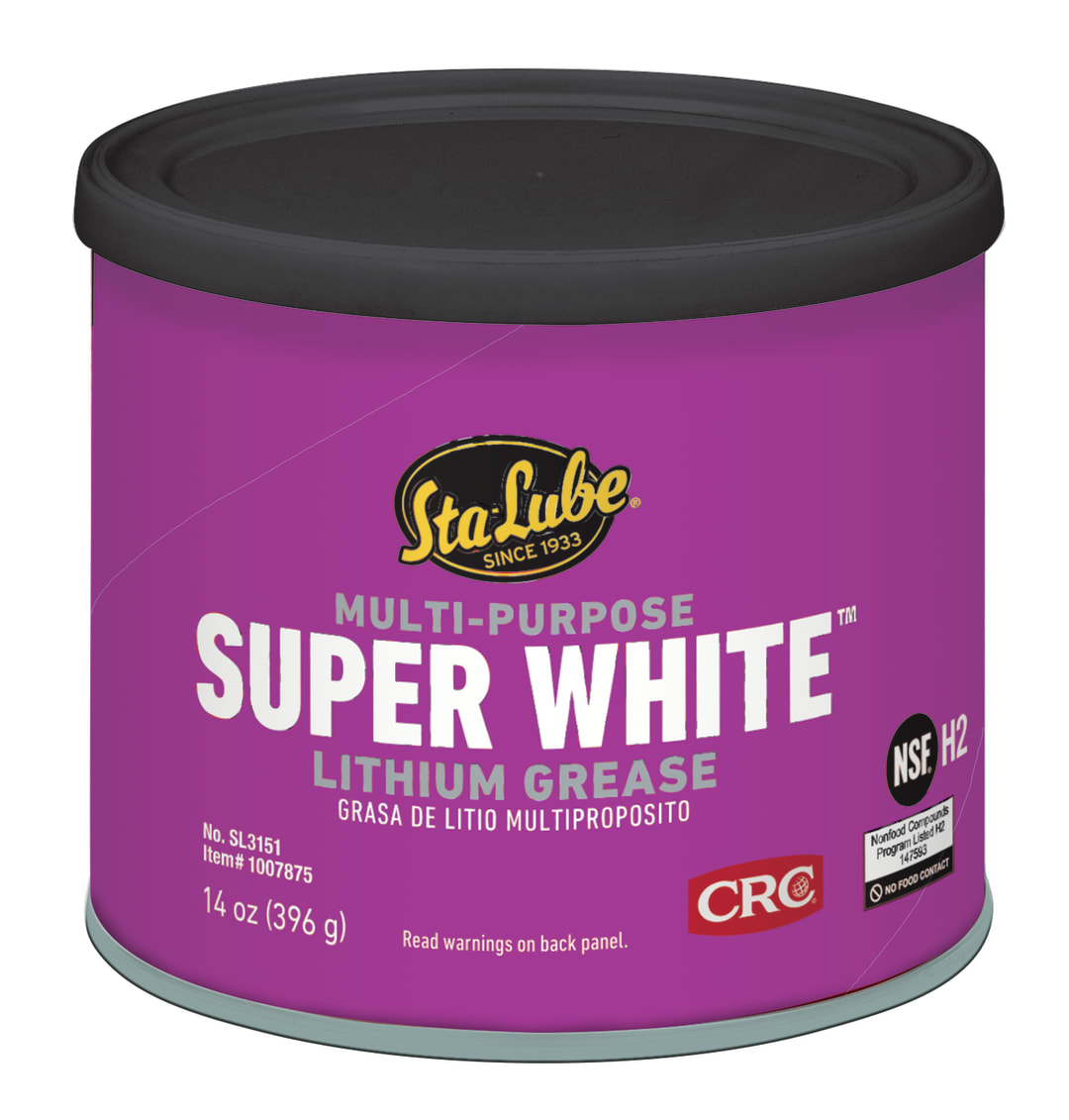 Sta-Lube Super White Multi-Purpose Lithium Grease 1X14OZ