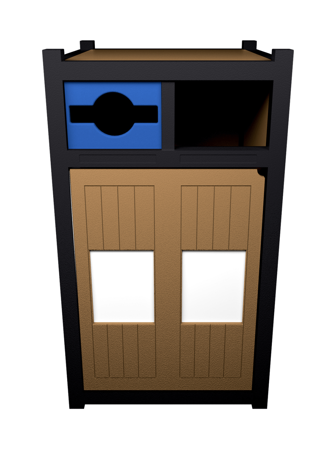  VISION - Double - Unit - Xl - 2-In-1 - Mixed-Full - Black-Cedar-Blue