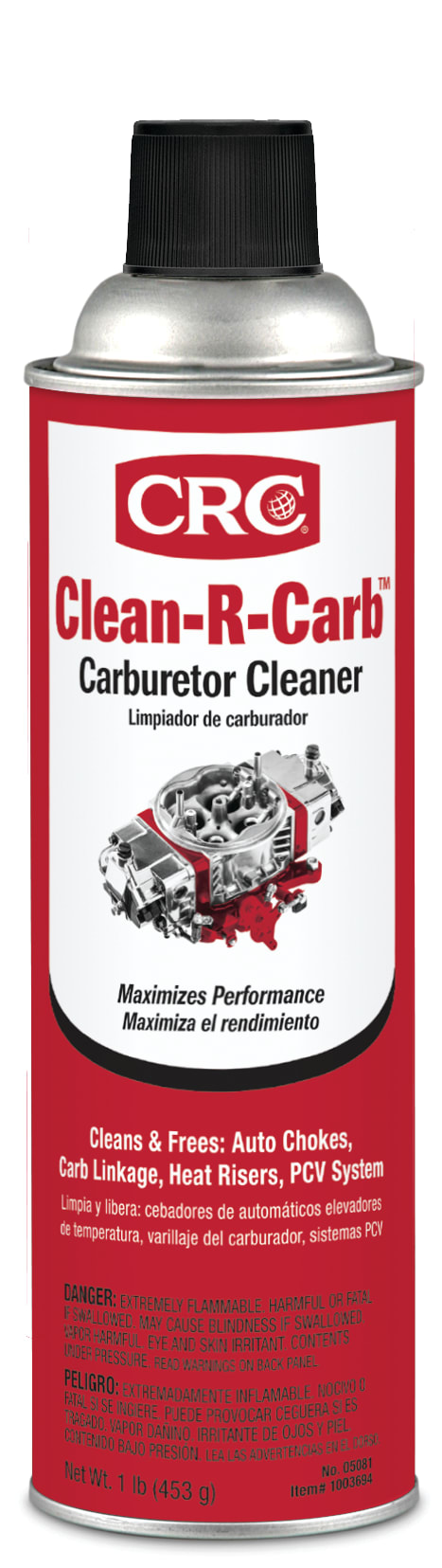 CRC Clean-R-Carb Carburetor Cleaner 1X16OZ
