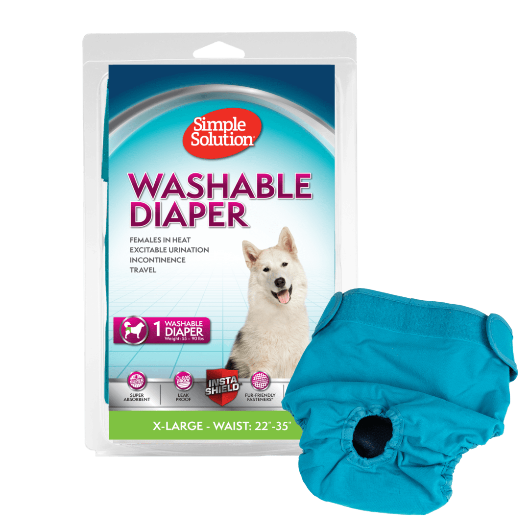 Simple Solution Washable Female Dog Diaper, Extra Large, 1 pack