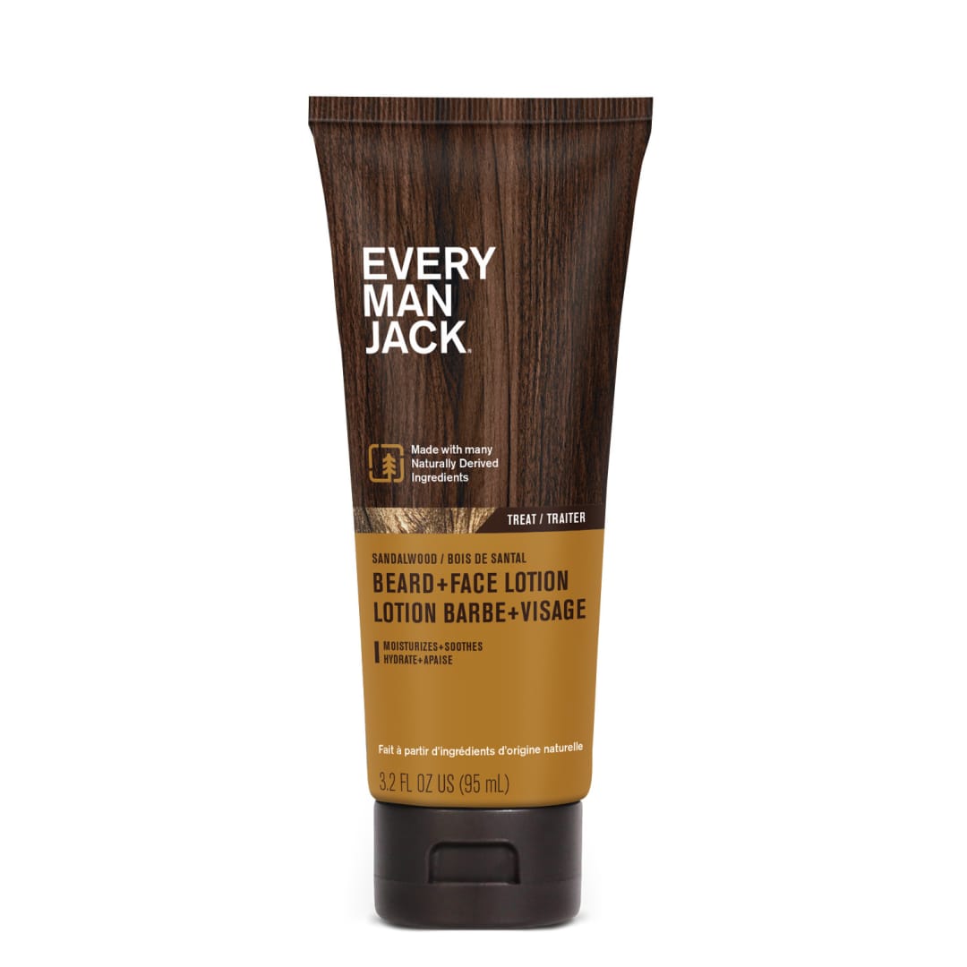 Every Man Jack Sandalwood Recovery Beard Lotion for Men, Naturally Derived, 95ml
