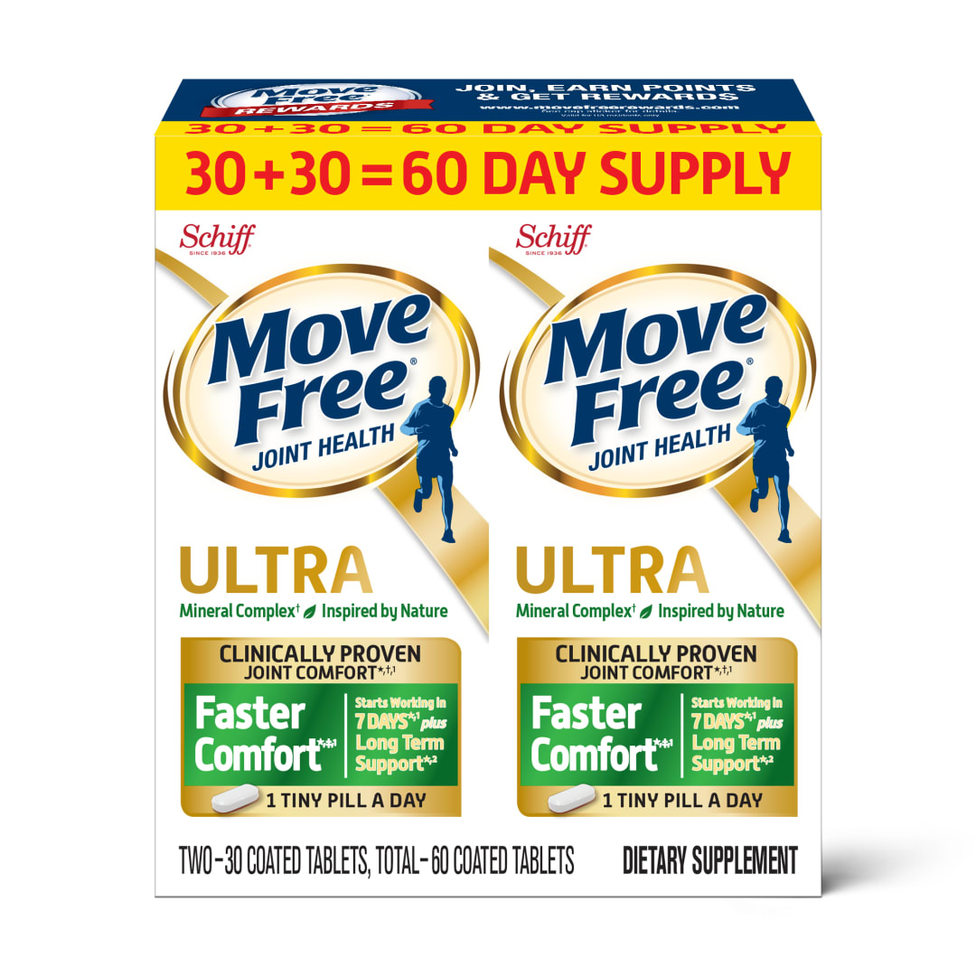 MOVE FREE® Ultra Faster Comfort Twin Pack - 6/(2x30) ct.