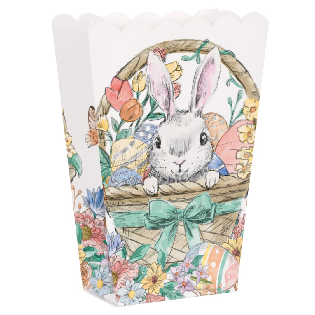 Bunny Friends Paper Treat Boxes, 6ct