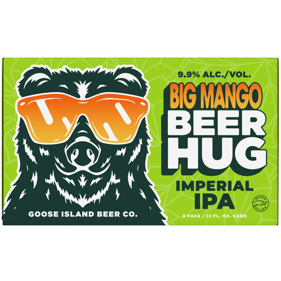 Goose Island Big Mango Beer Hug 6 Pack 12 fl oz Cans