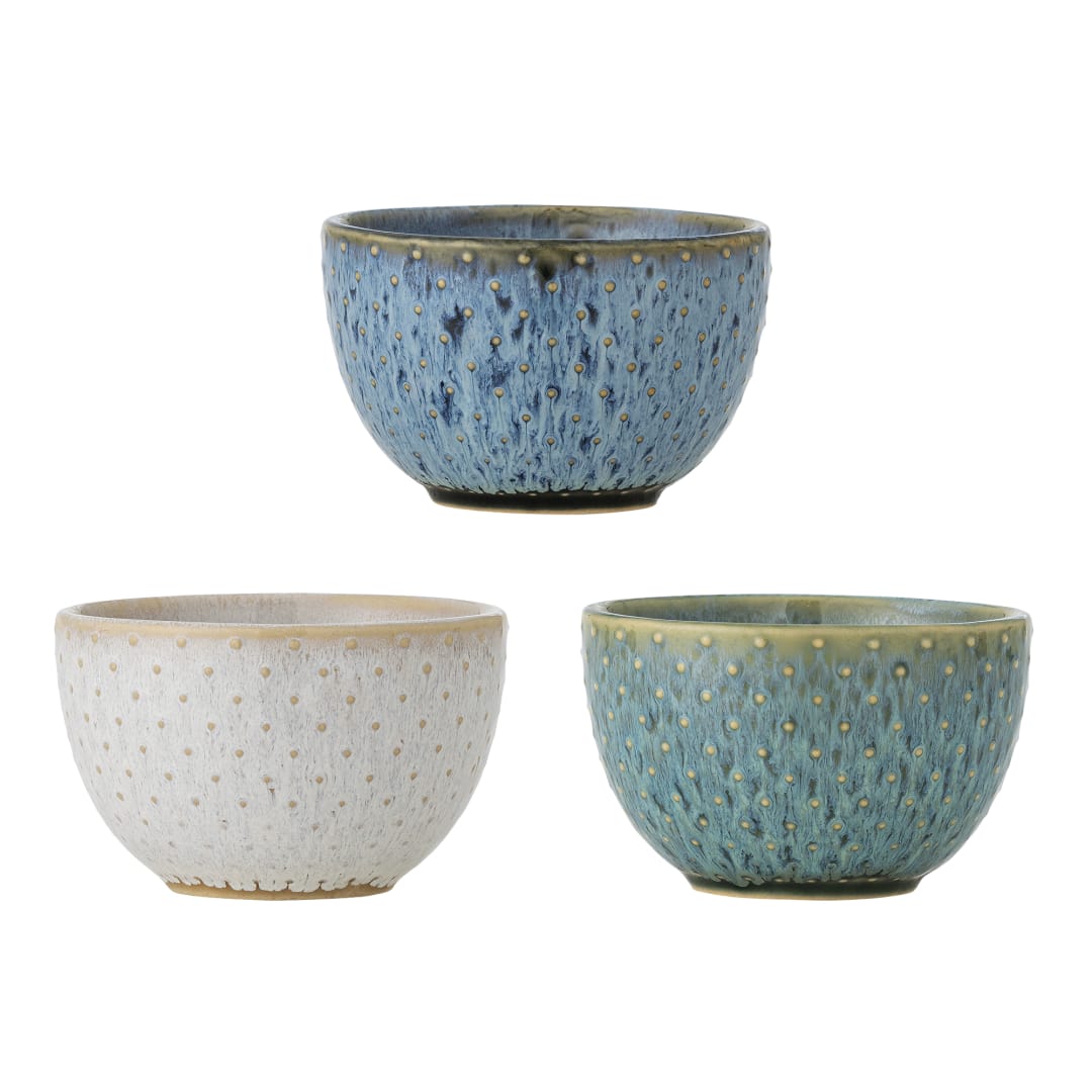 82072500 - Harriet Bowl, Blue, Stoneware STOCK: 300