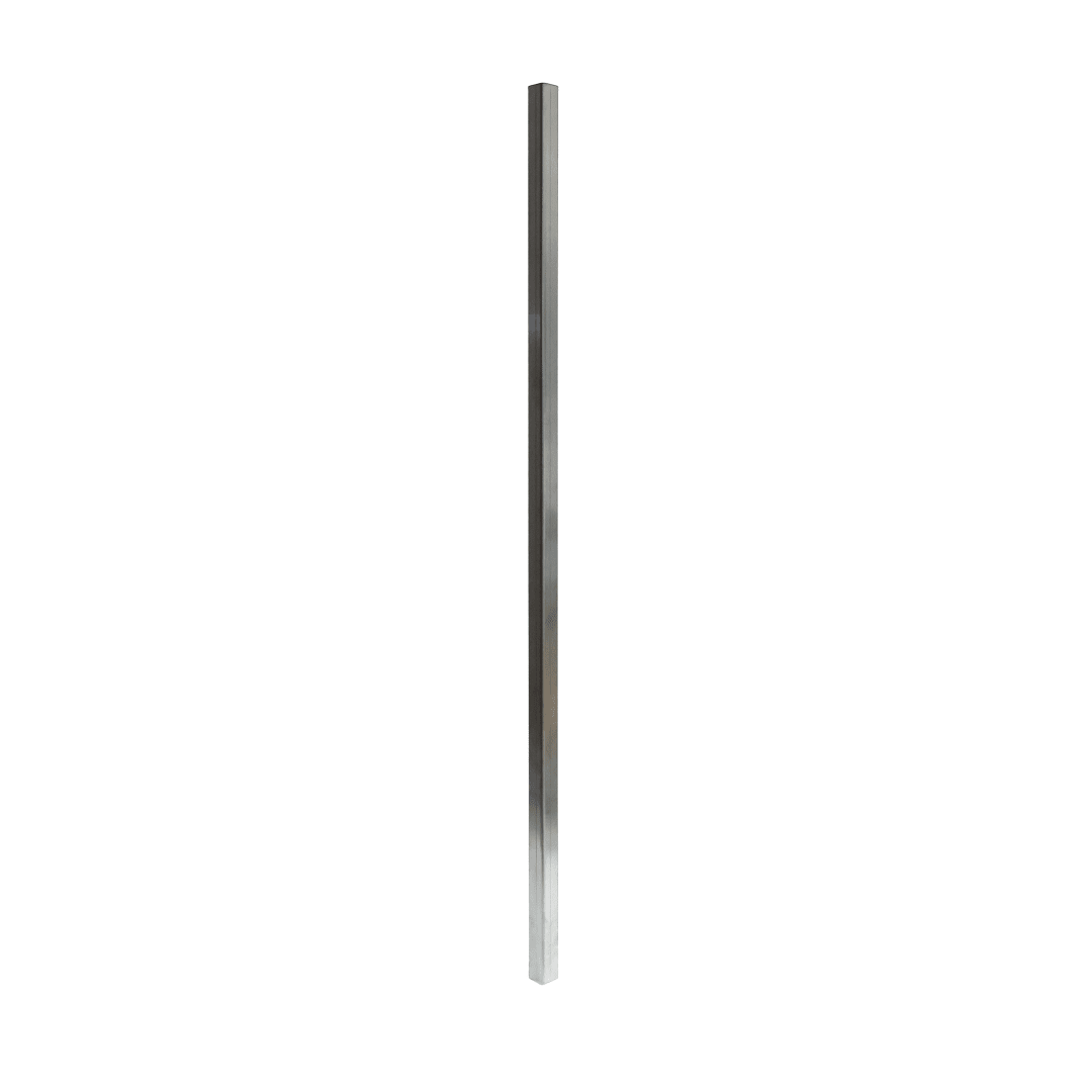 Stainless Steel Corner Guard, 1 1/8" x 1 1/8" x 4'