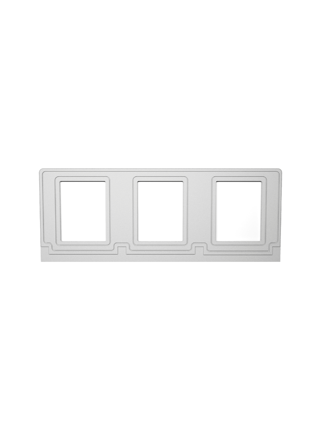  VENTURE - Triple - Sign Frame - White