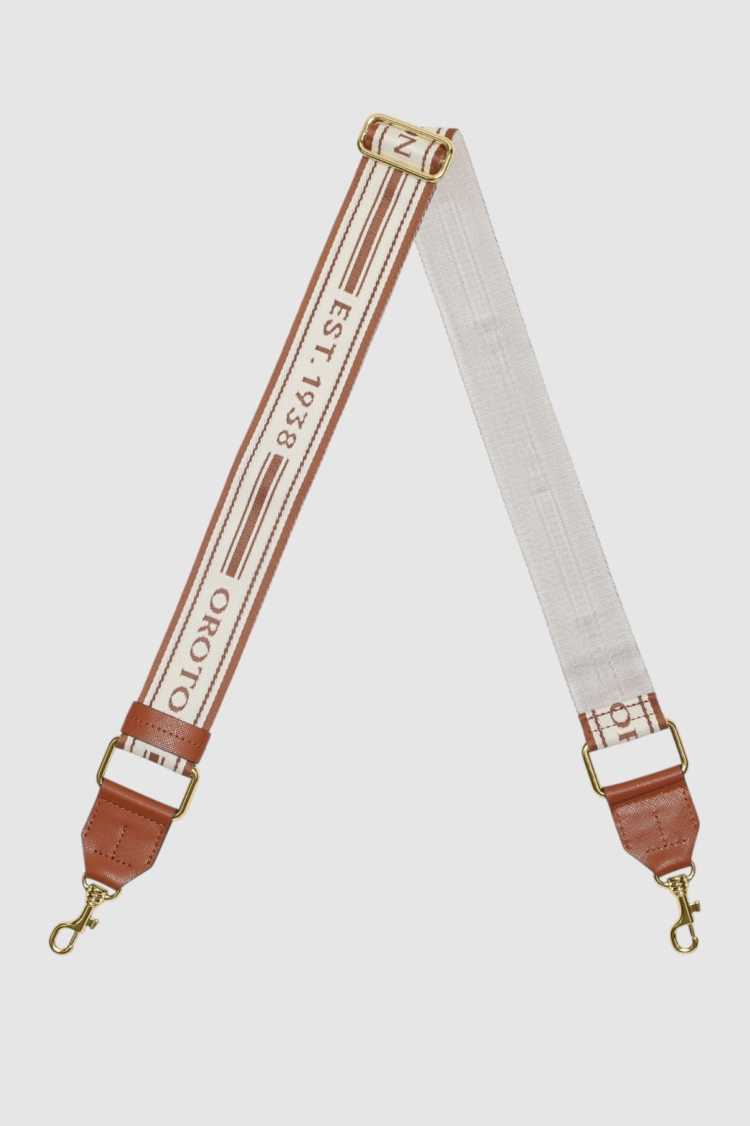 Heather Long Light Gold Webbing Strap