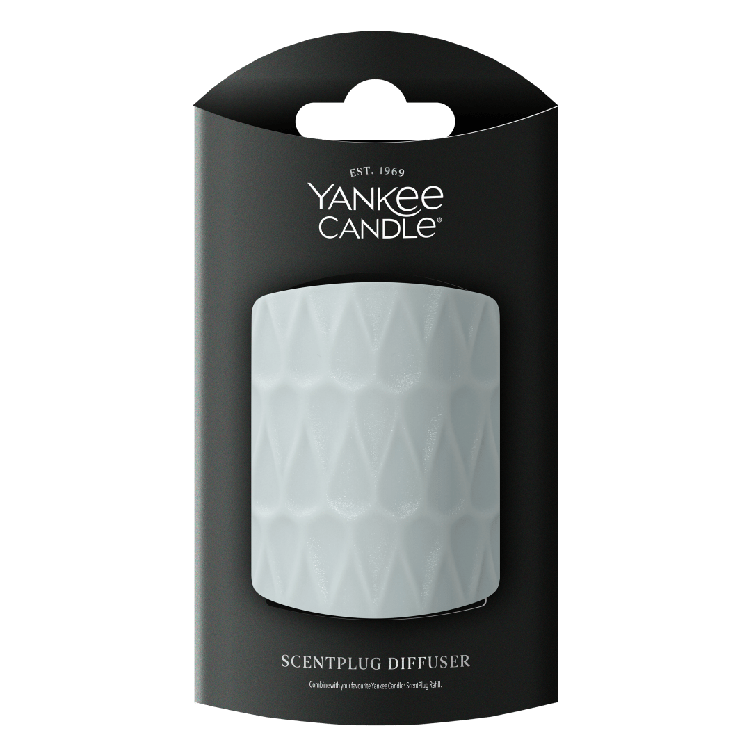 Yankee Candle Base de fragancia enchufable | Base de fragancia para enchufe | Para usar con recambios Scent Plug | Intensidad de fragancia ajustable