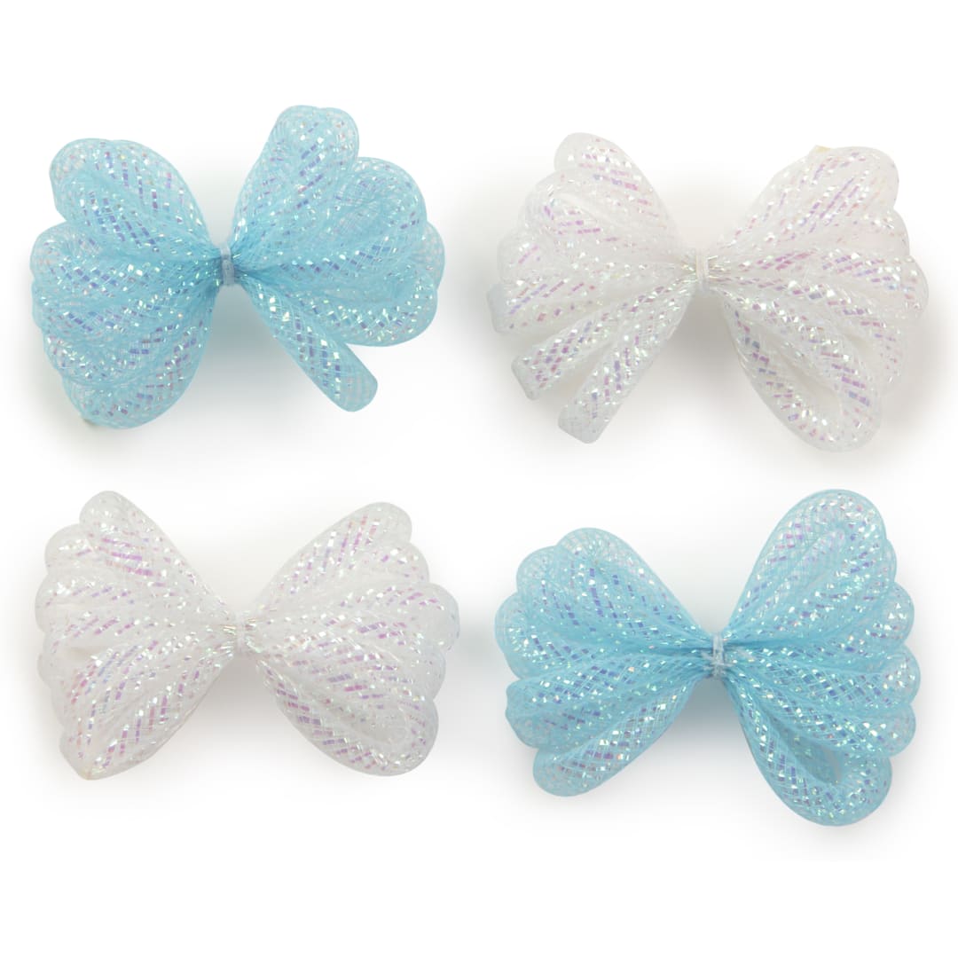 SmartyKat Bitty Bows Mesh Ball Cat Toy, Set of 4