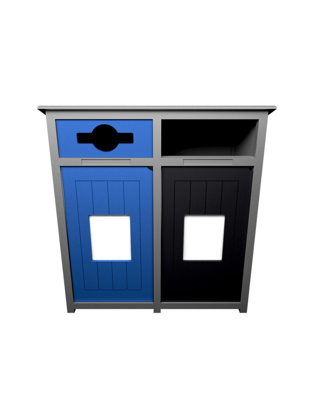  AURA - Double - Unit - Mixed-Full - Grey-Blue-Black