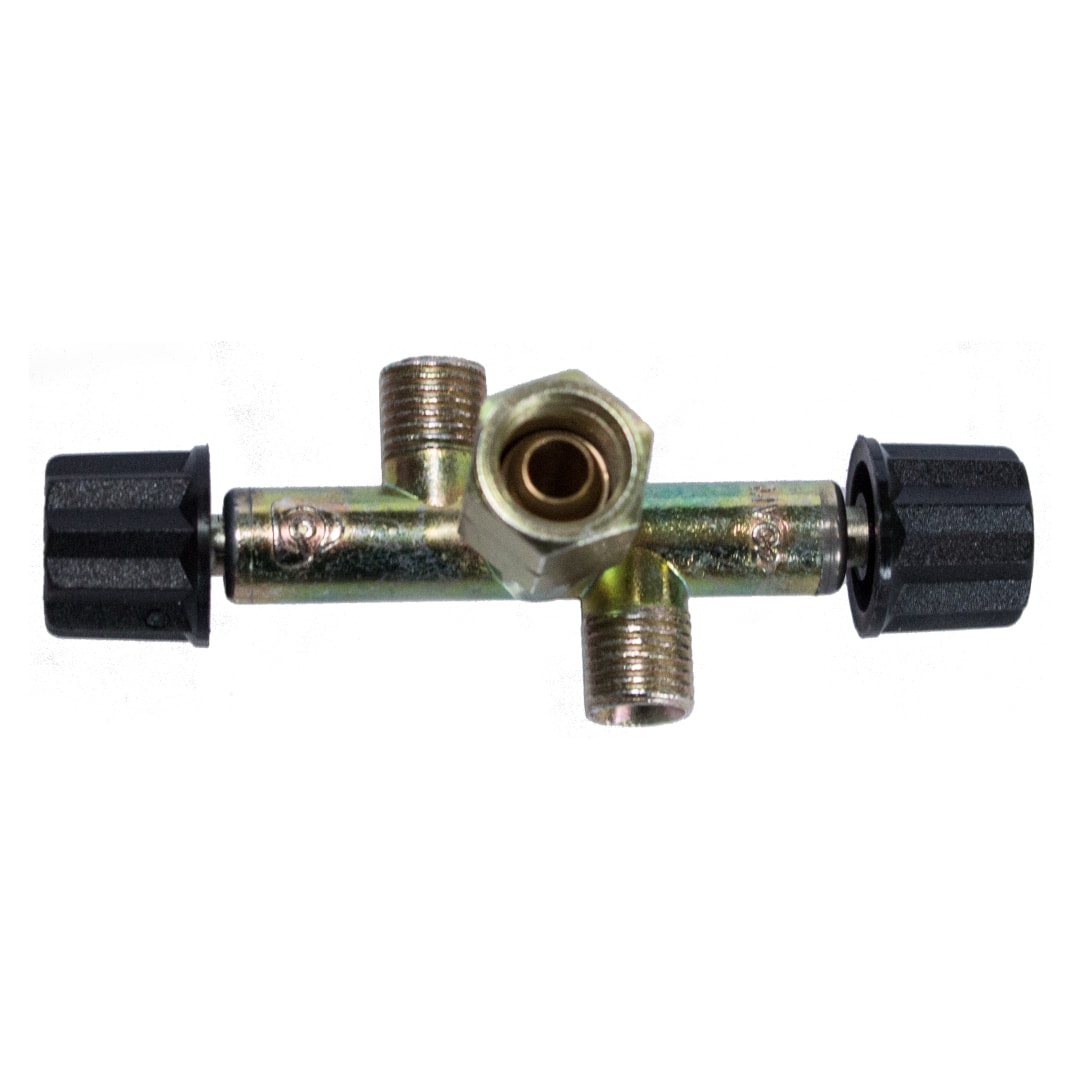 ACCY CYLINDER VALVE WITH 2 OUTLETS