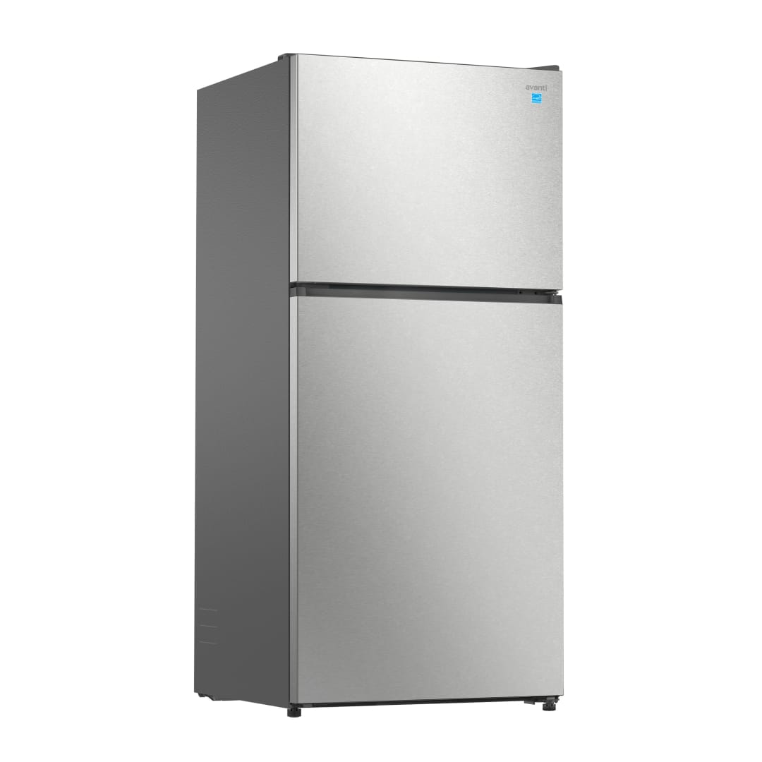 Avanti MaxxSpace Insulation™ Technology Garage-Ready Frost-Free Ice Maker-Ready Refrigerator, 21 cu. ft., ENERGY STAR, Stainless Steel Look (AVFF21DLJM0SS)