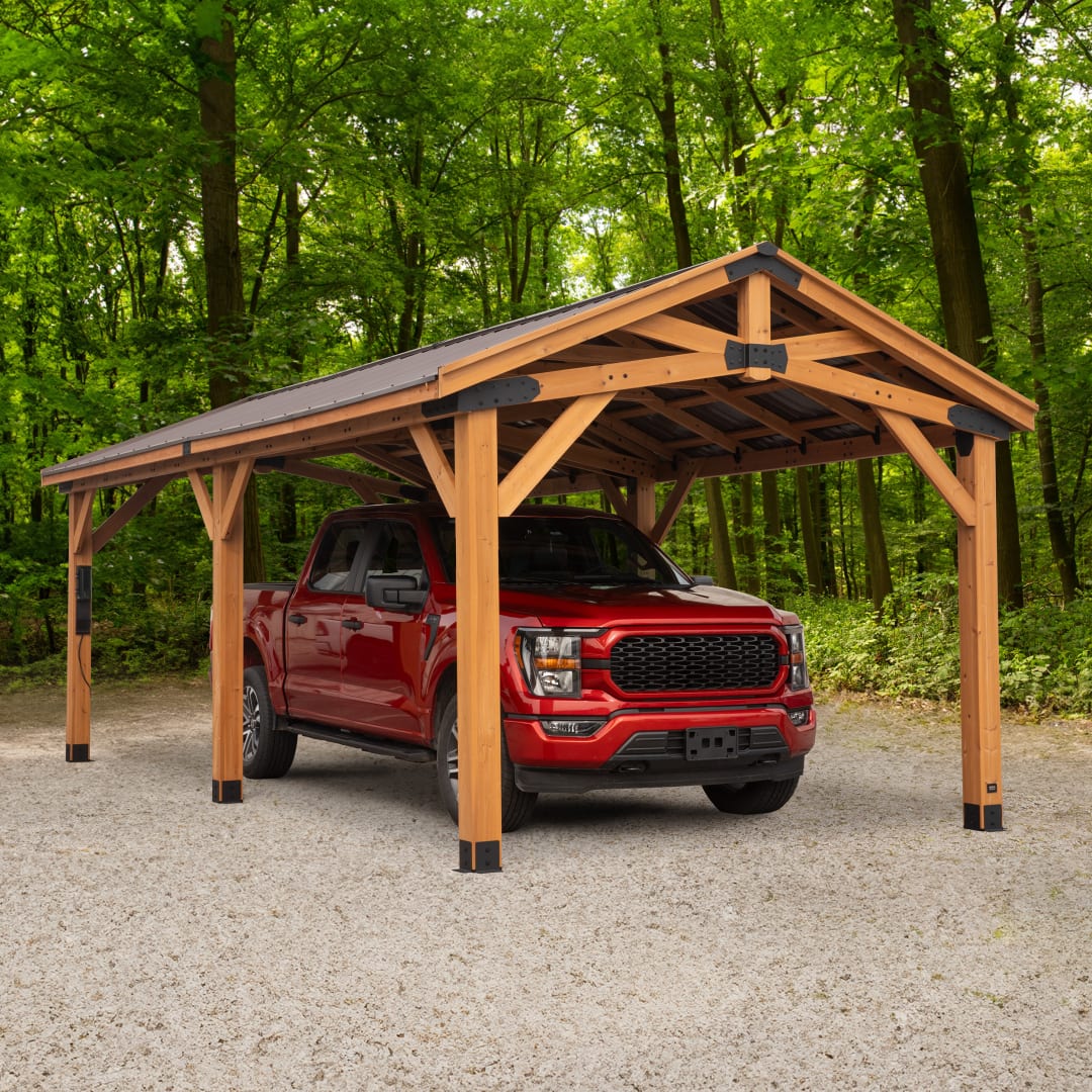 7.3m X 3.7m Norwood Carport/Gazebo