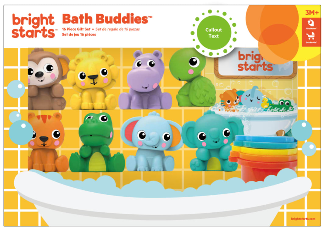 BS BATH BUDDIES GIFT SET EXCL