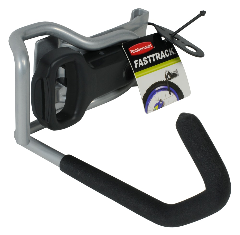 Rubbermaid FastTrack Vertical Bike Hook, Garage Organization, Wall Hangers