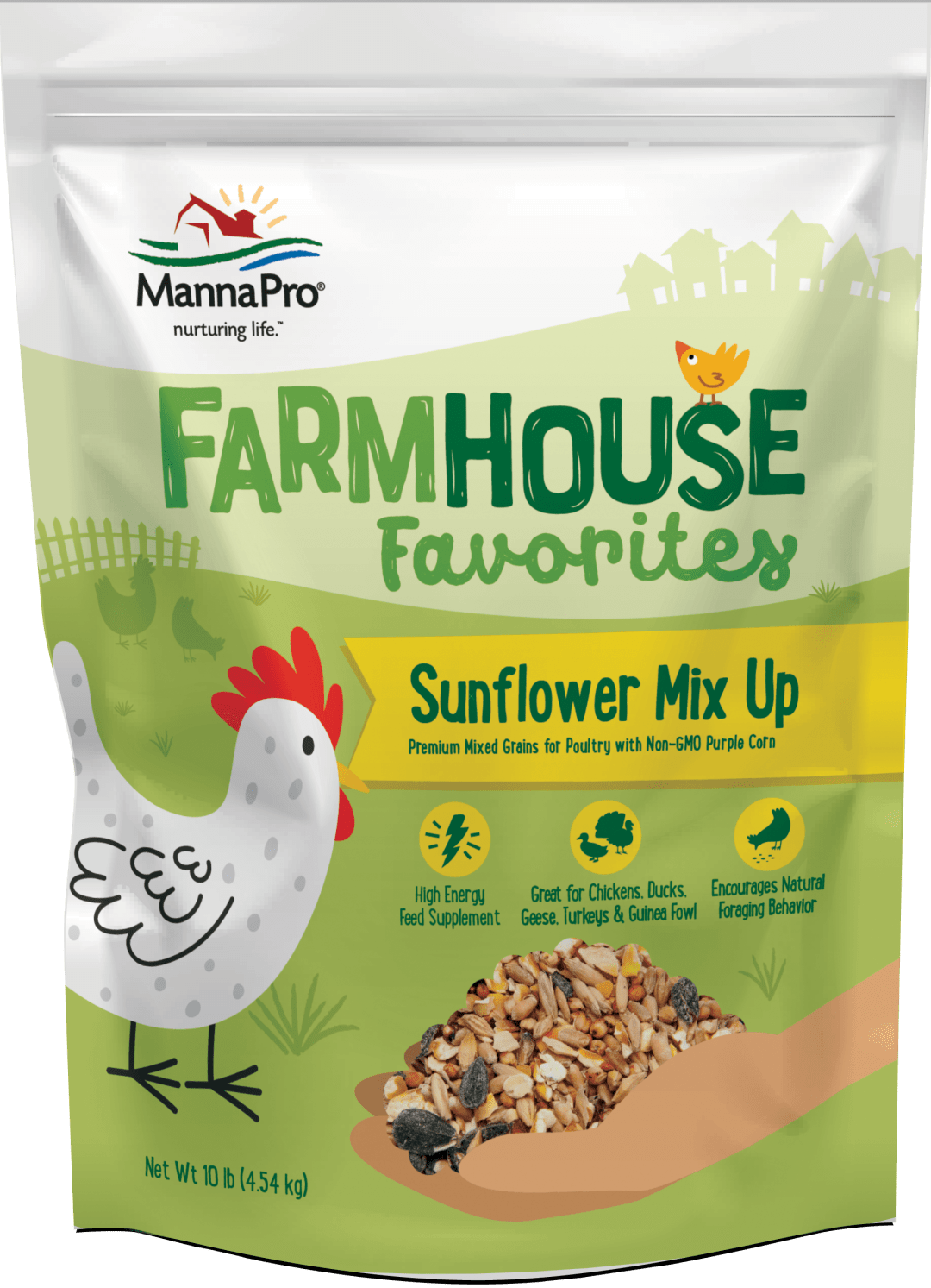 Manna Pro Farmhouse Favorites Sunflower Mix Up – 10 Pounds