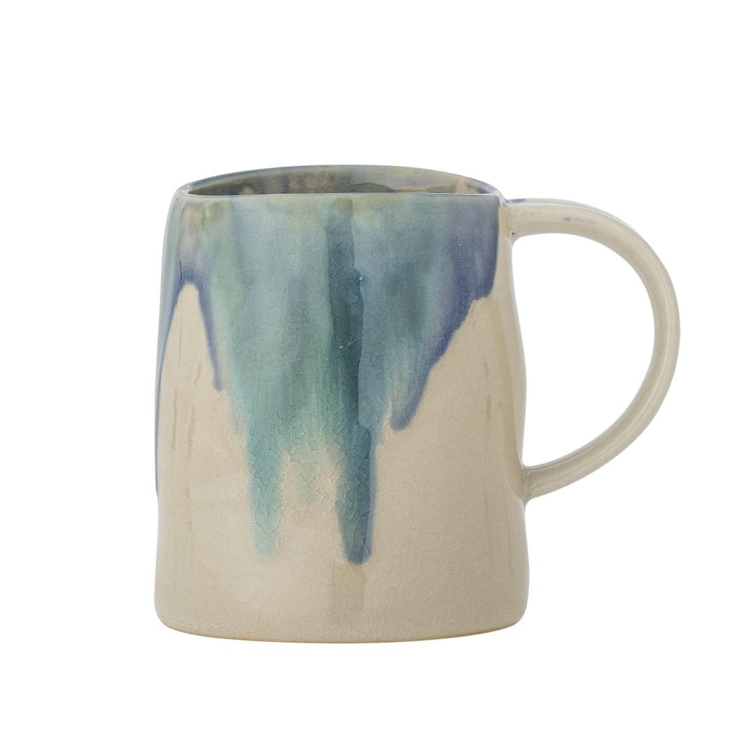 82072025 - Yori Mug, Blue, Stoneware STOCK: 300