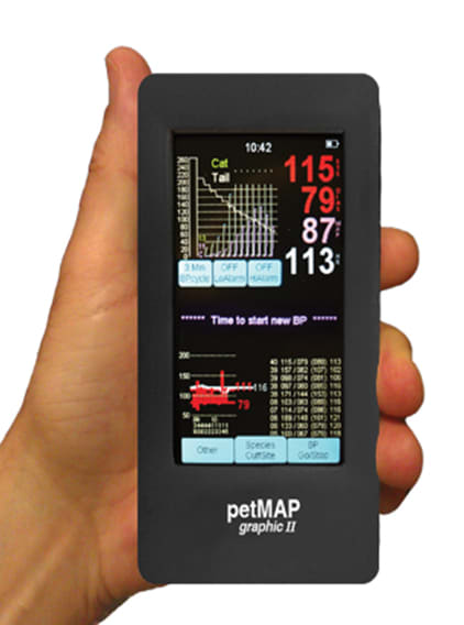 petMAP Graphic II NIBP/HR Monitor