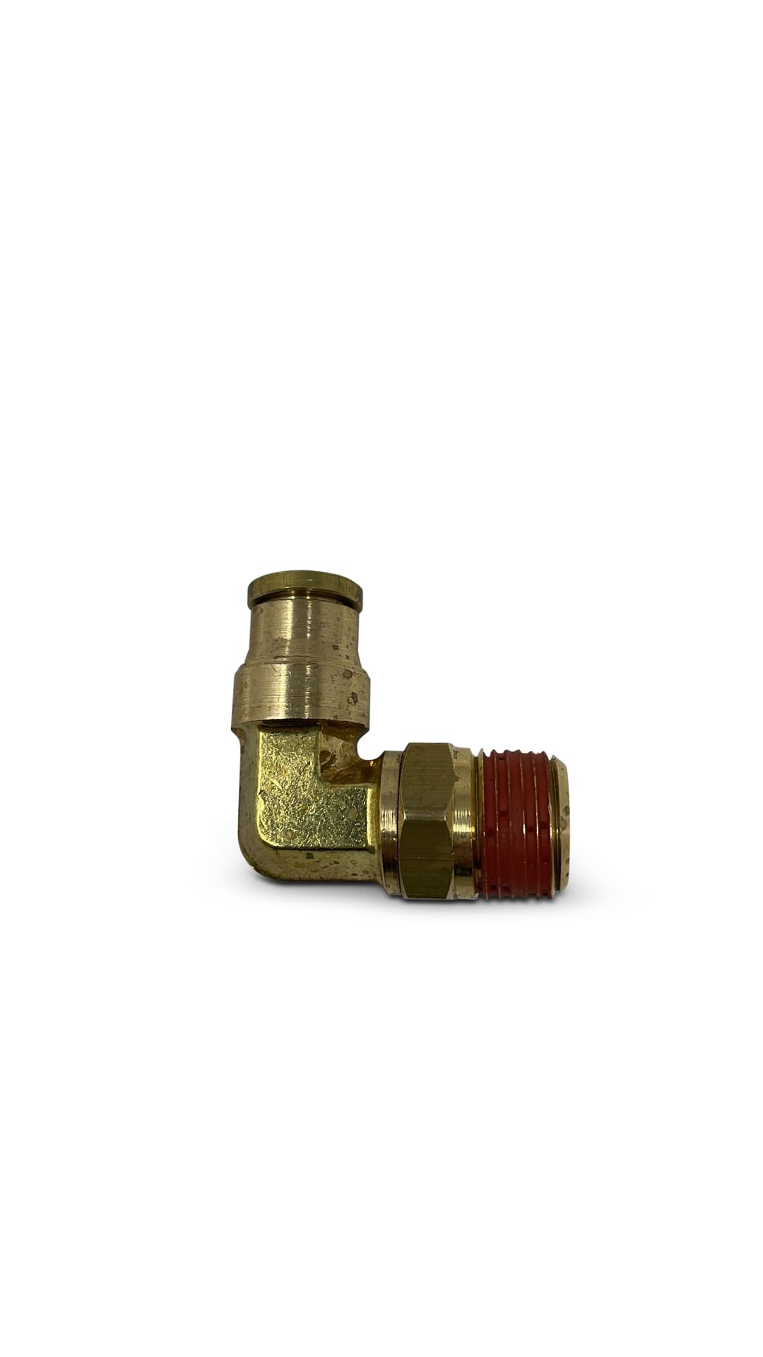 Wastebuilt® Replacement for Alkon Brass Fittings 3/8 X 3/8 NPT 90 Degree DOT Swivel Male Connector