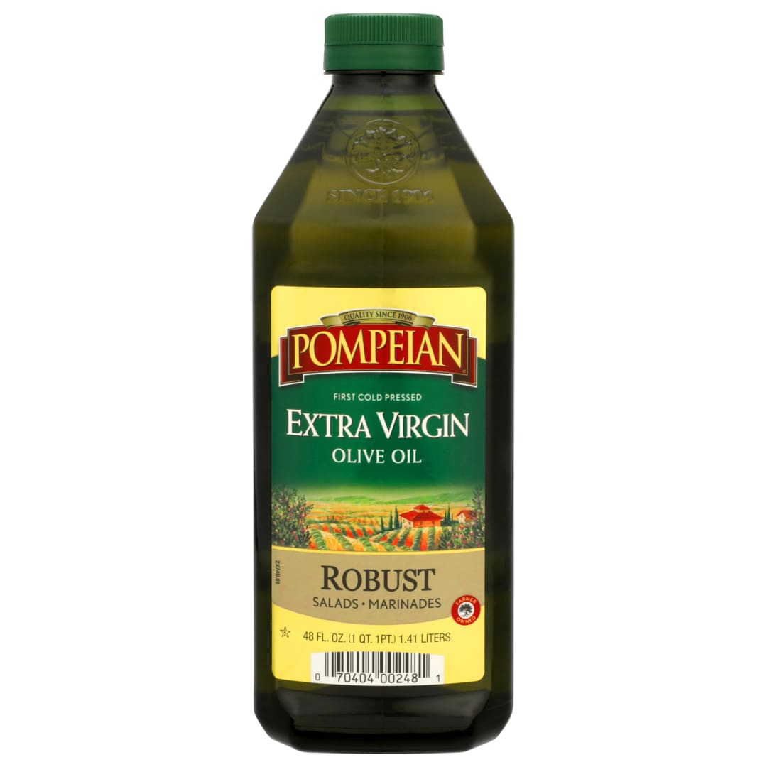 Pompeian Robust Extra Virgin Olive Oil - 48 fl oz