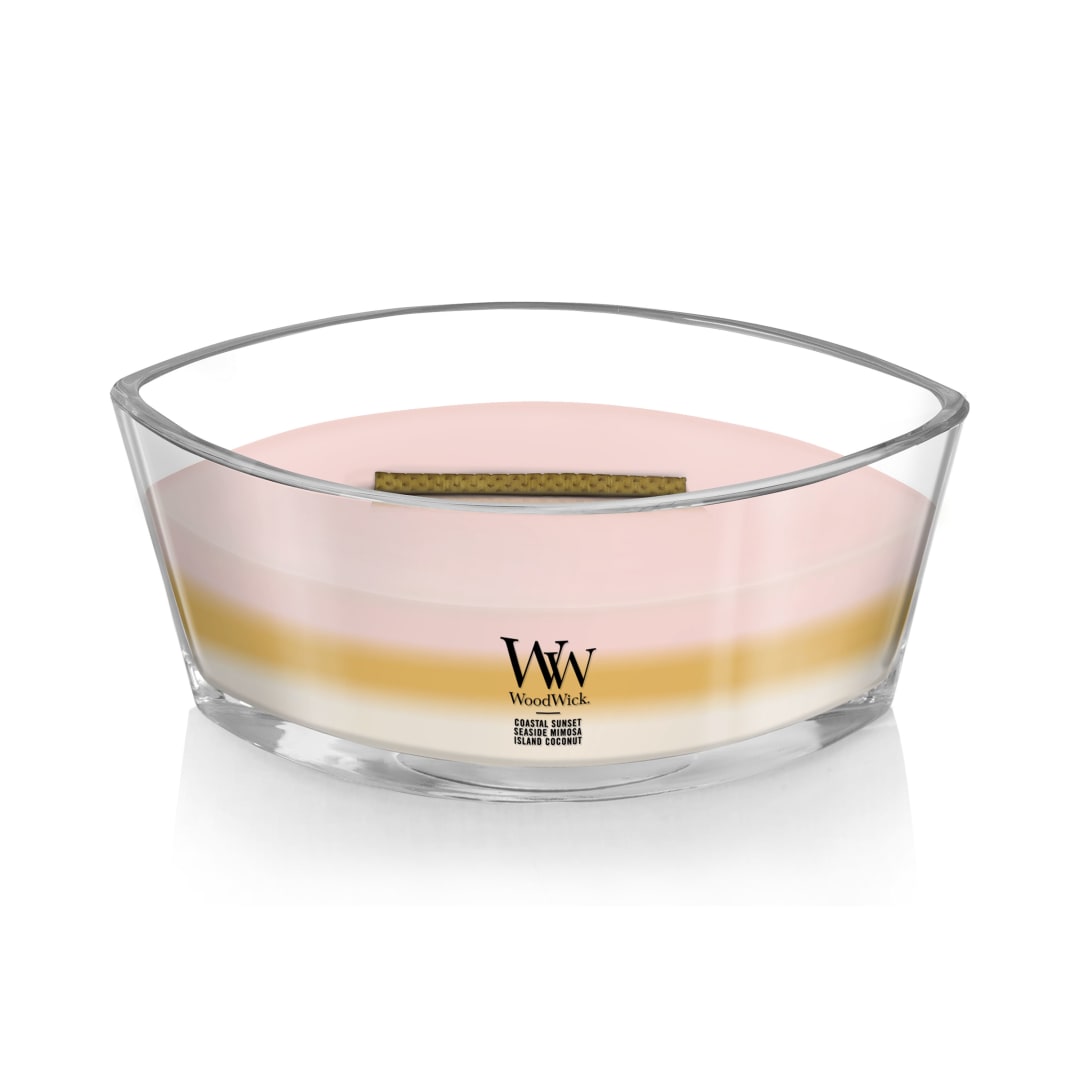 WoodWick Island Getaway Ellipse Trilogy Candle